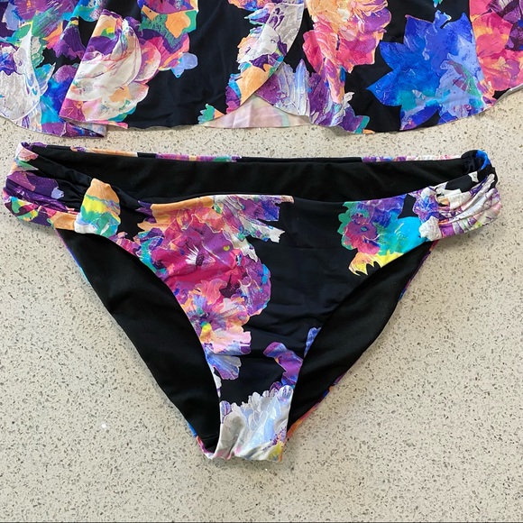 Tankini Swim Set with cover up- Women size L - Picture 4 of 11